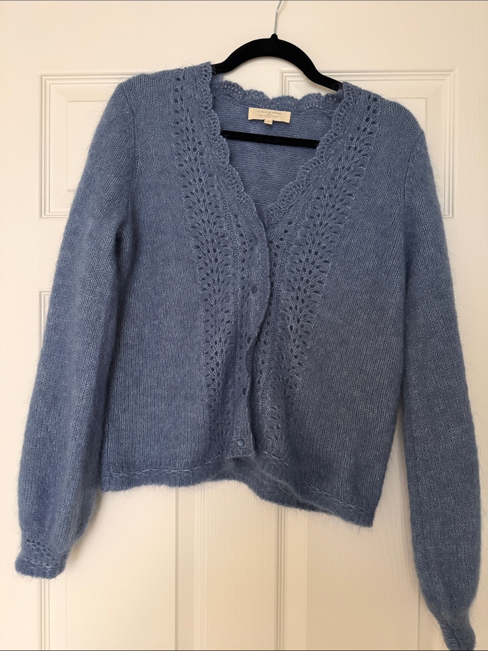 Sezane Knit Cardigan Sweater